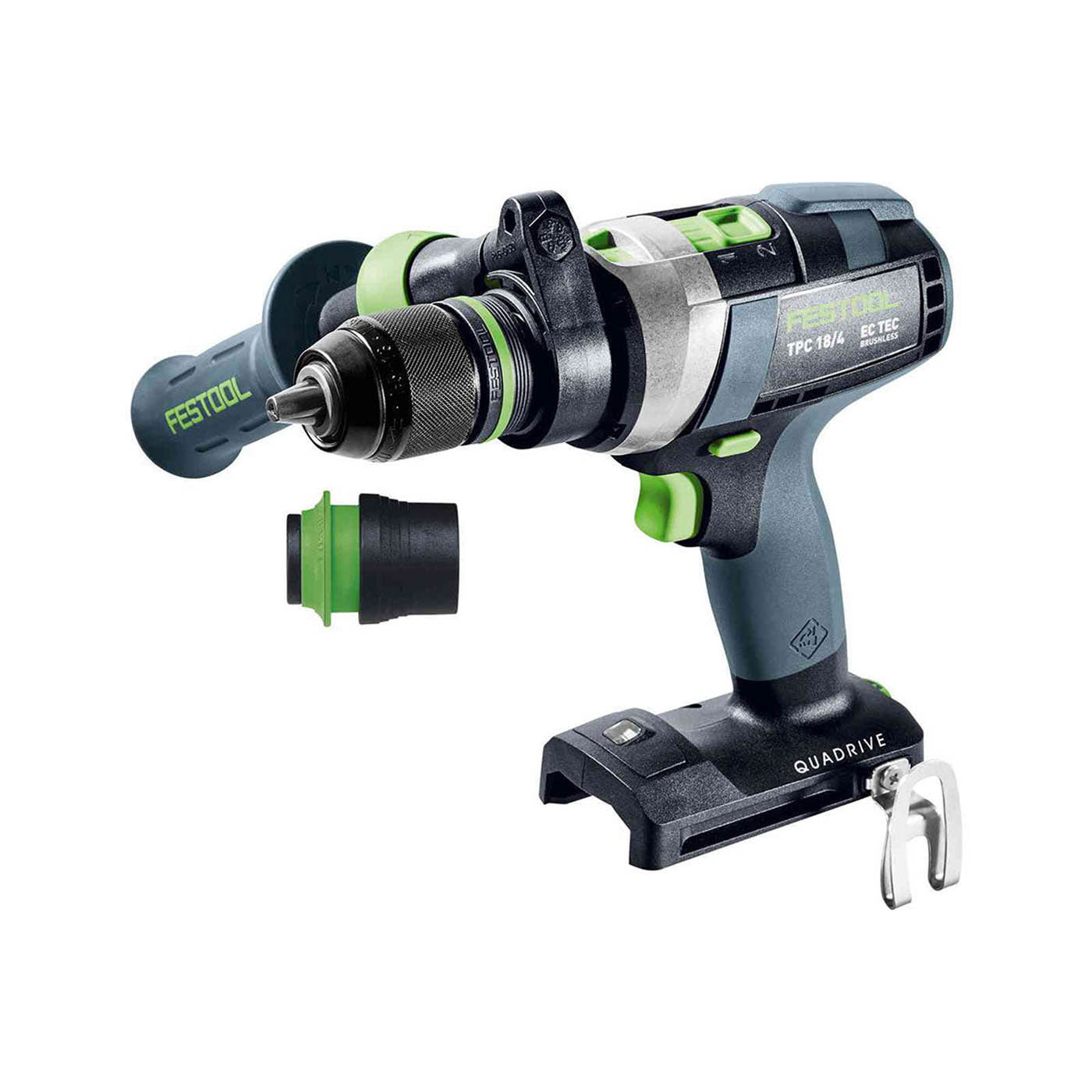 Festool Circular Saw Percussion Drill Angle Grinder Set Cordless 18V 2x5.0Ah - Image 8