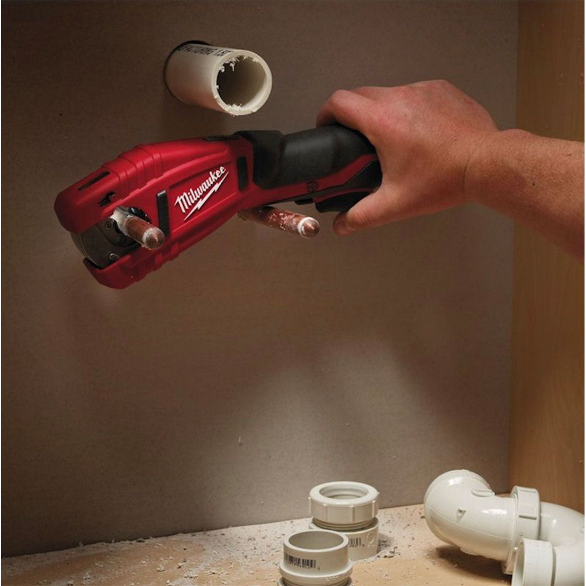 Milwaukee Pipe Cutter Cordless 12V Li-Ion C12PC-0 Compact Heavy Duty Body Only - Image 6