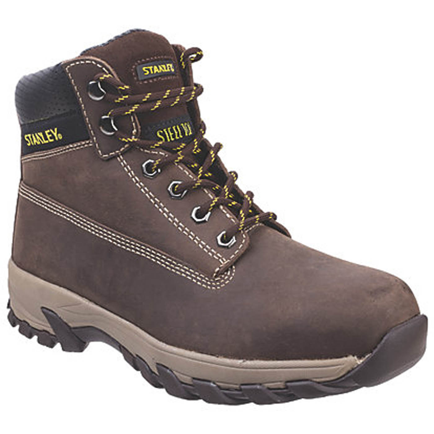 Stanley Tradesman   Safety Boots Brown Size 9 - Image 2