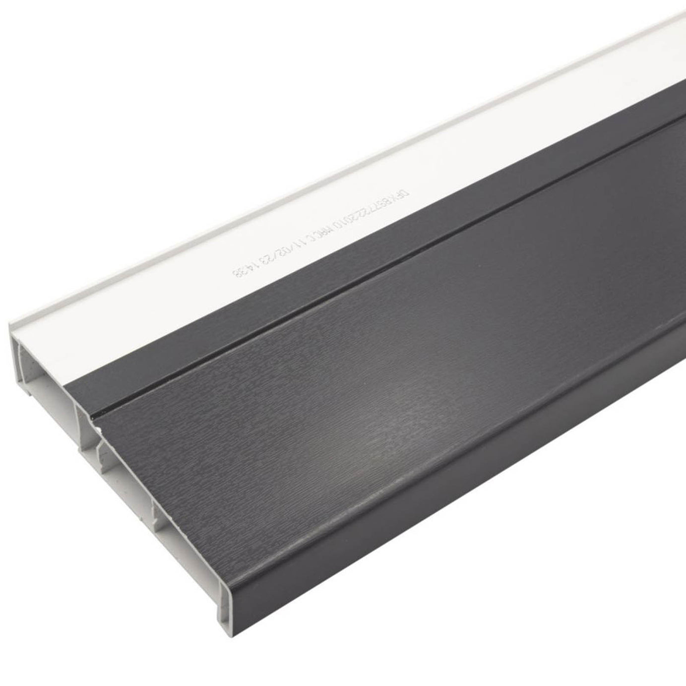 Crystal PVC Window Sill Anthracite Grey 1000mm x 150mm - Image 2