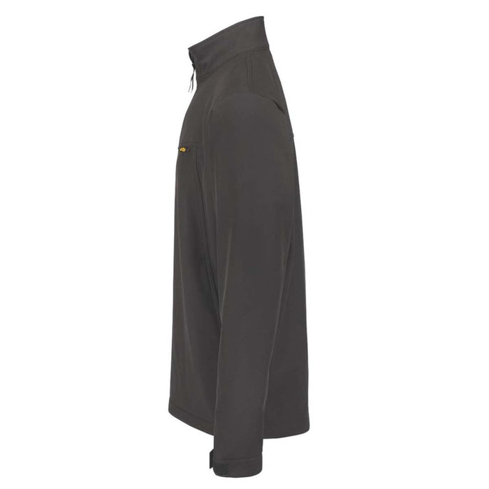 Site Softshell Jacket Mens Black Full Zip Outdoor Work Coat X Large 54" Chest - Image 3