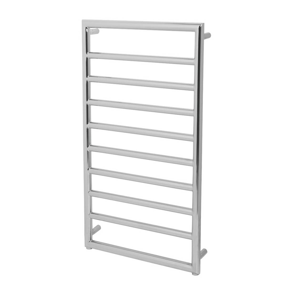 Towelrads Towel Rail Radiator Chrome Flat Designer Bathroom 900 x 500mm 771BTU - Image 1