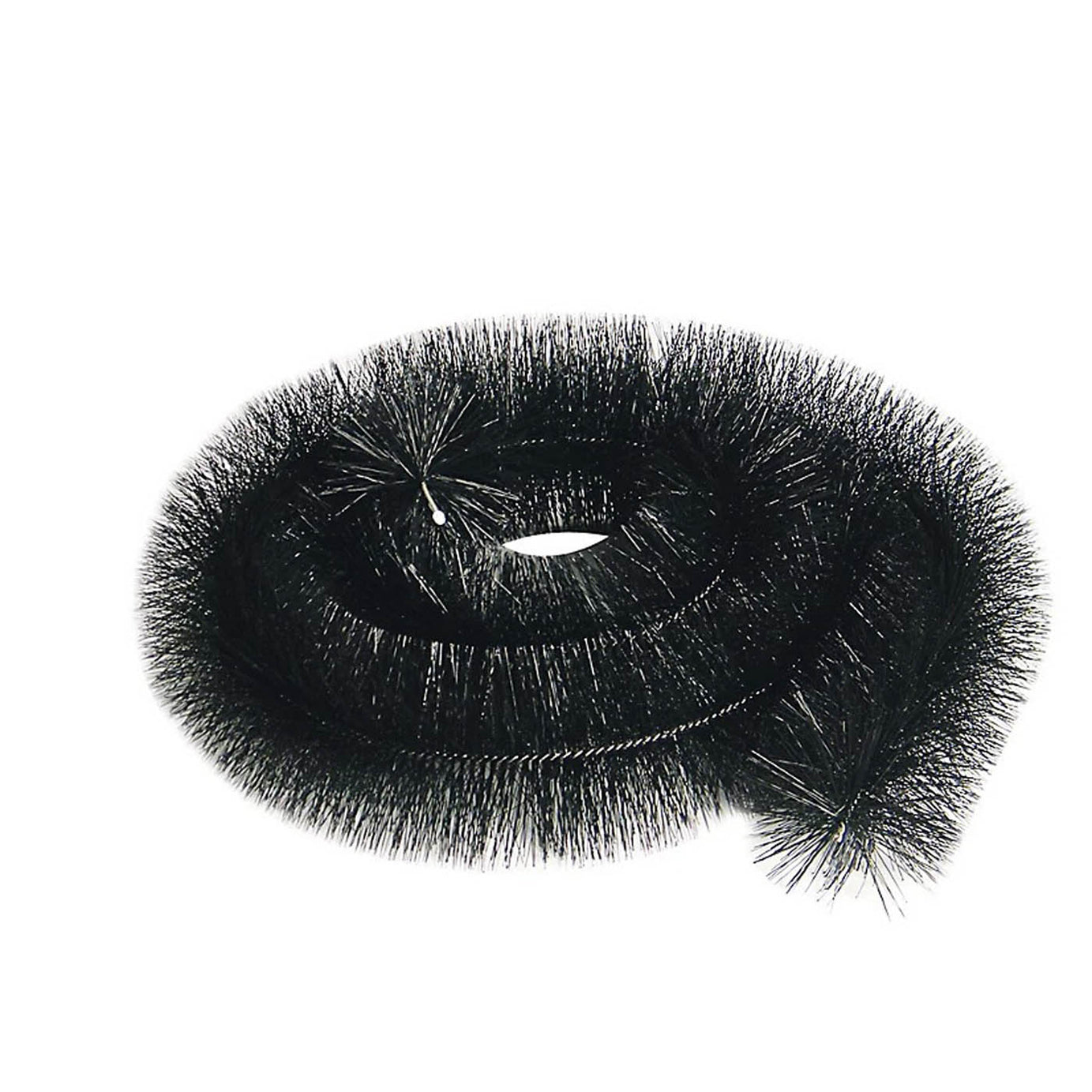 Gutter Guard Brush Leaf Twig Drain Filter Black Home Protection 4m x 12cm - Image 2