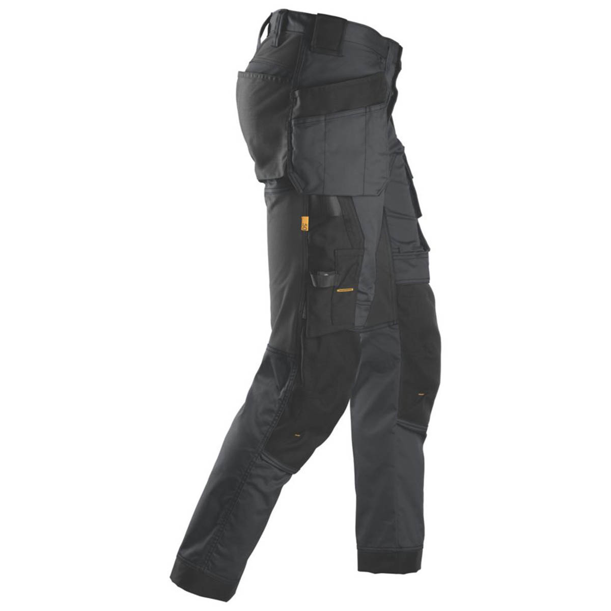 Snickers Work Trousers Mens Slim Fit Grey Stretch Multi Pockets Cargo 36W 35L - Image 3