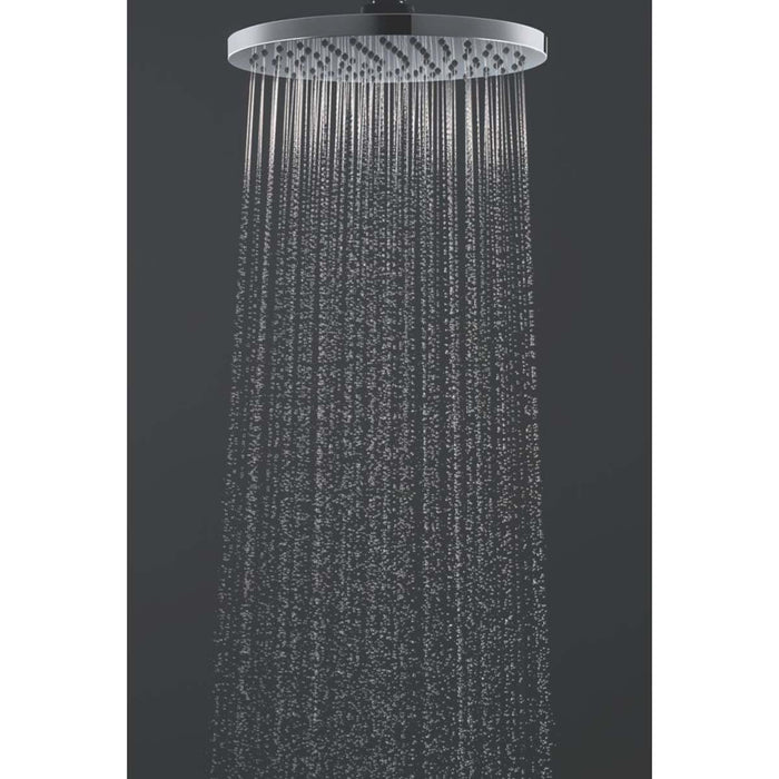 Hansgrohe Shower Head Tilt Single-Spray Pattern Chrome Round Modern 205mm - Image 2