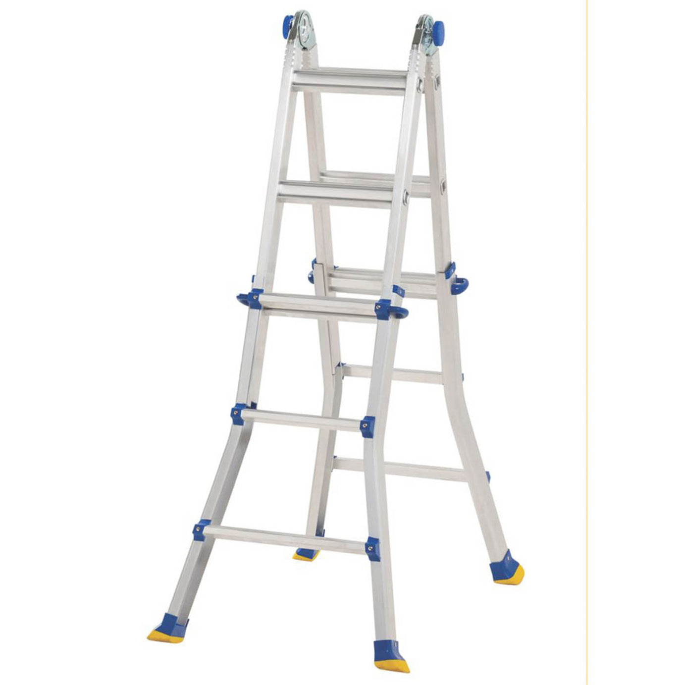 Werner Combination Ladder 2.94m Aluminium 3 IN 1 Stepladder Multi Purpose - Image 1