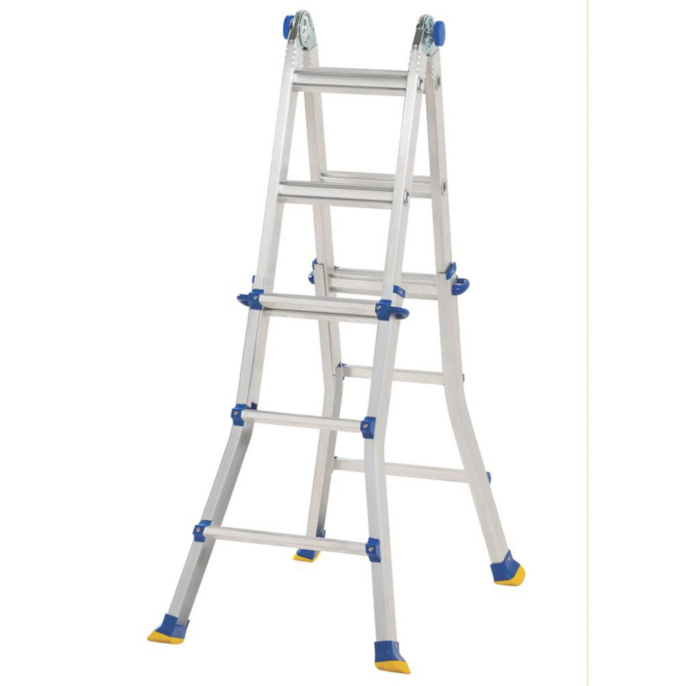 Werner Combination Ladder 2.94m Aluminium 3 IN 1 Stepladder Multi Purpose - Image 1