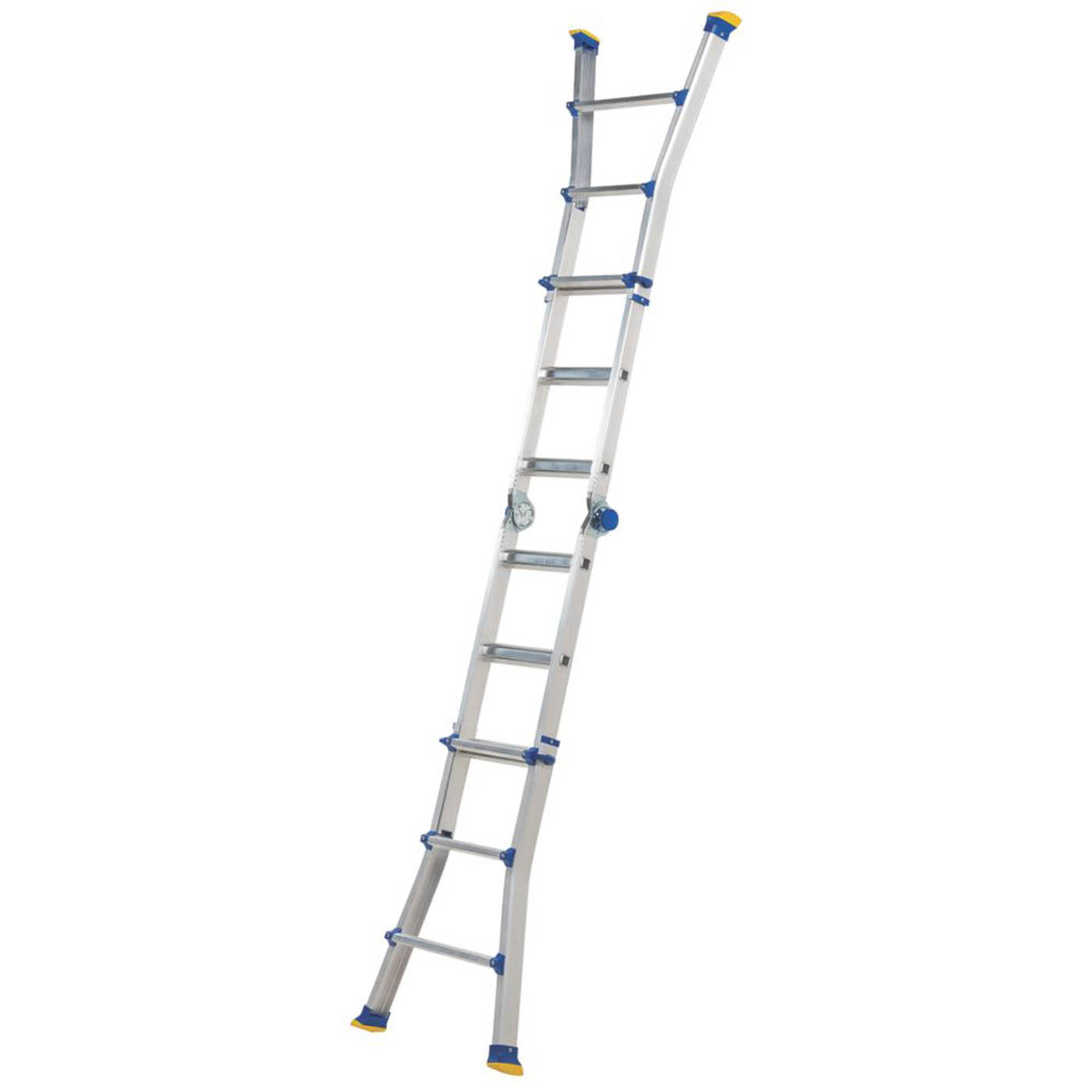 Werner Combination Ladder 2.94m Aluminium 3 IN 1 Stepladder Multi Purpose - Image 3