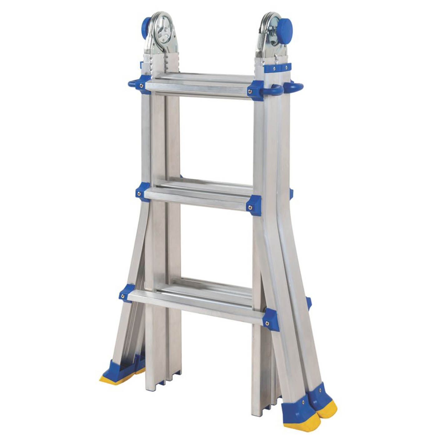 Werner Combination Ladder 2.94m Aluminium 3 IN 1 Stepladder Multi Purpose - Image 5