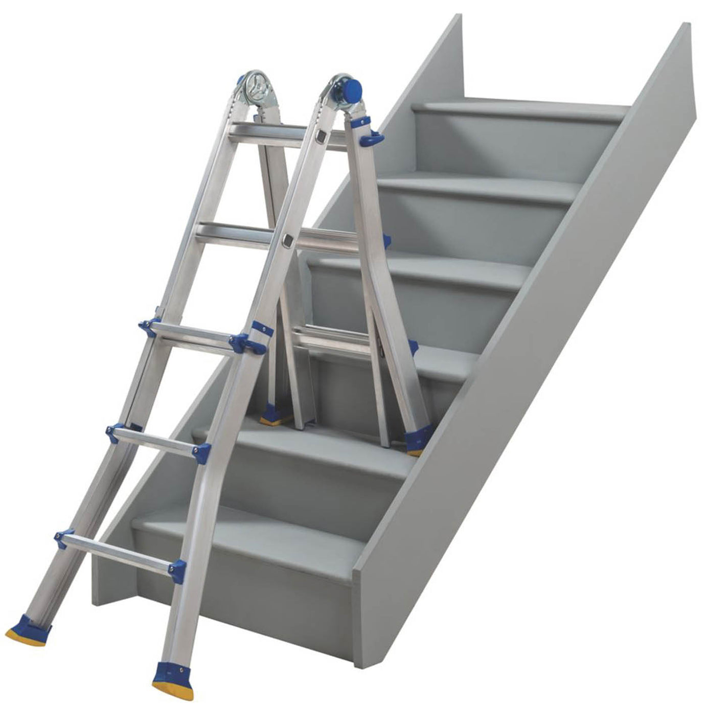 Werner Combination Ladder 2.94m Aluminium 3 IN 1 Stepladder Multi Purpose - Image 6
