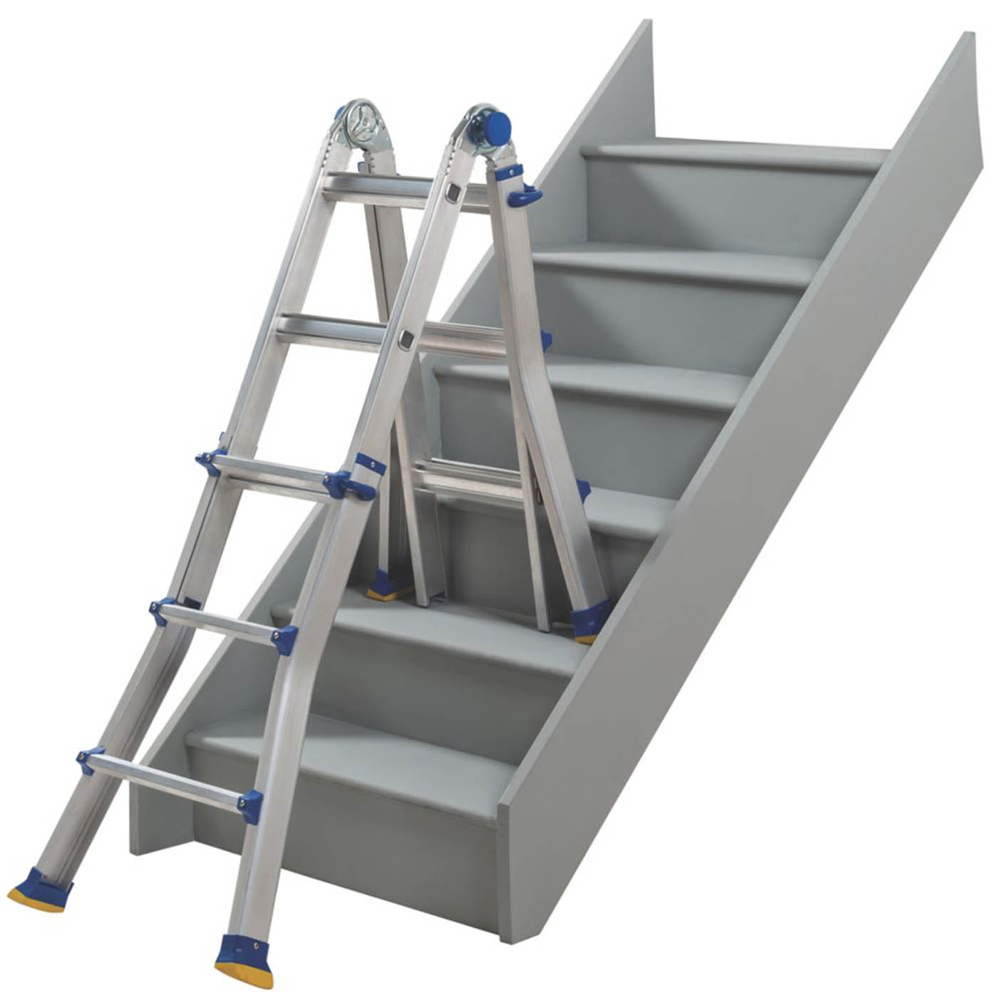Werner Combination Ladder 2.94m Aluminium 3 IN 1 Stepladder Multi Purpose - Image 6