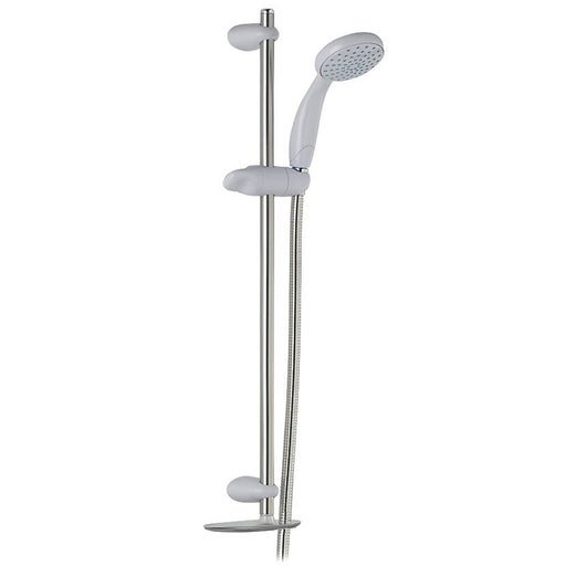 Mira Shower Kit Replacement Fittings Slide Bar Soap Dish Hose Shower Head White - Image 1