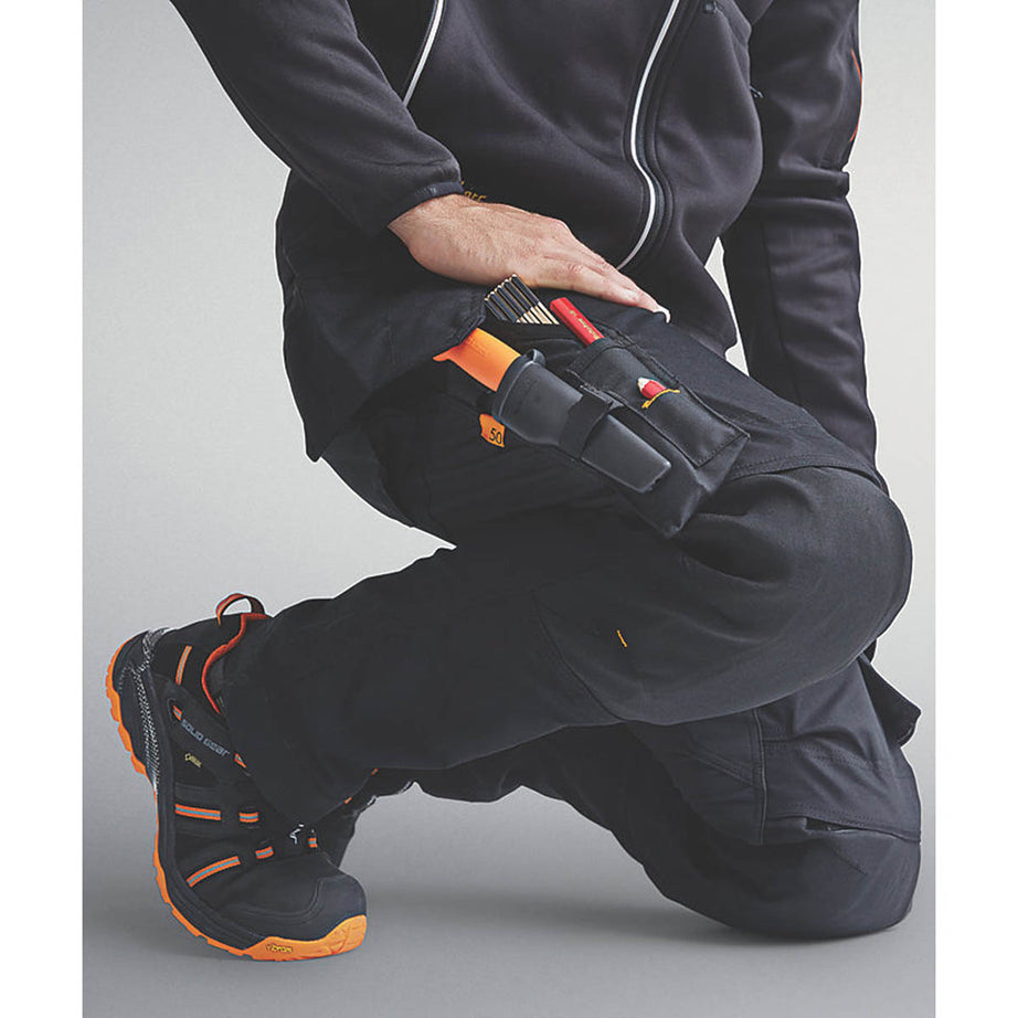 Snickers Work Trousers Mens Slim Fit Black Stretch Multi Pockets 30"W 30"L - Image 5