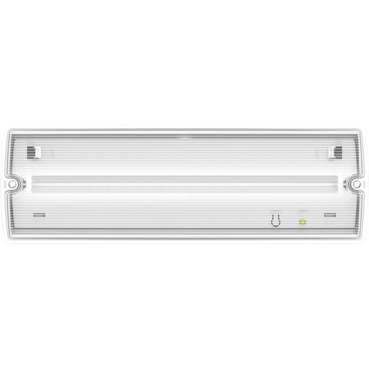 LED Bulkhead Light Outdoor Emergency Rectangular Daylight 300lm IP66 Modern 4.8W - Image 2