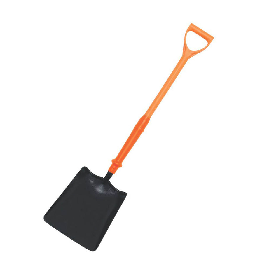 Spear & Jackson Shovel Carbon Manganese Steel Insulated Treaded Square Head - Image 1