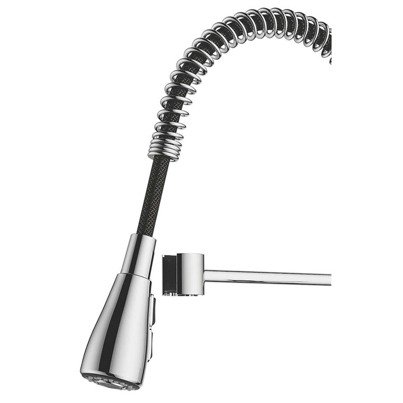 Kitchen Tap Mono Mixer Chrome Single Lever Pull Out Spout Modern Faucet - Image 5