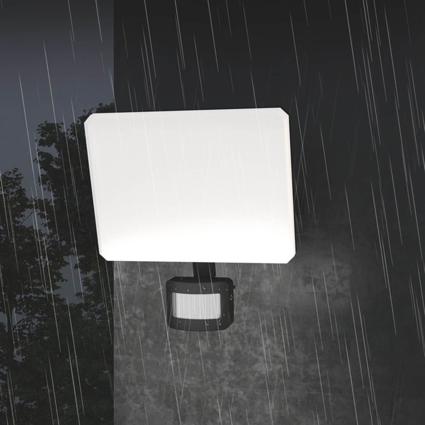 Calex  Outdoor LED Smart Frameless Floodlight Black 24W 2500lm - Image 5