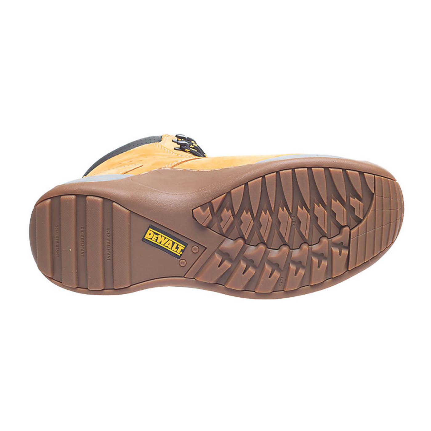 DeWalt Safety Boots Men's Work Shoes Honey Leather Steel Toe Cap Wide Fit Size13 - Image 3