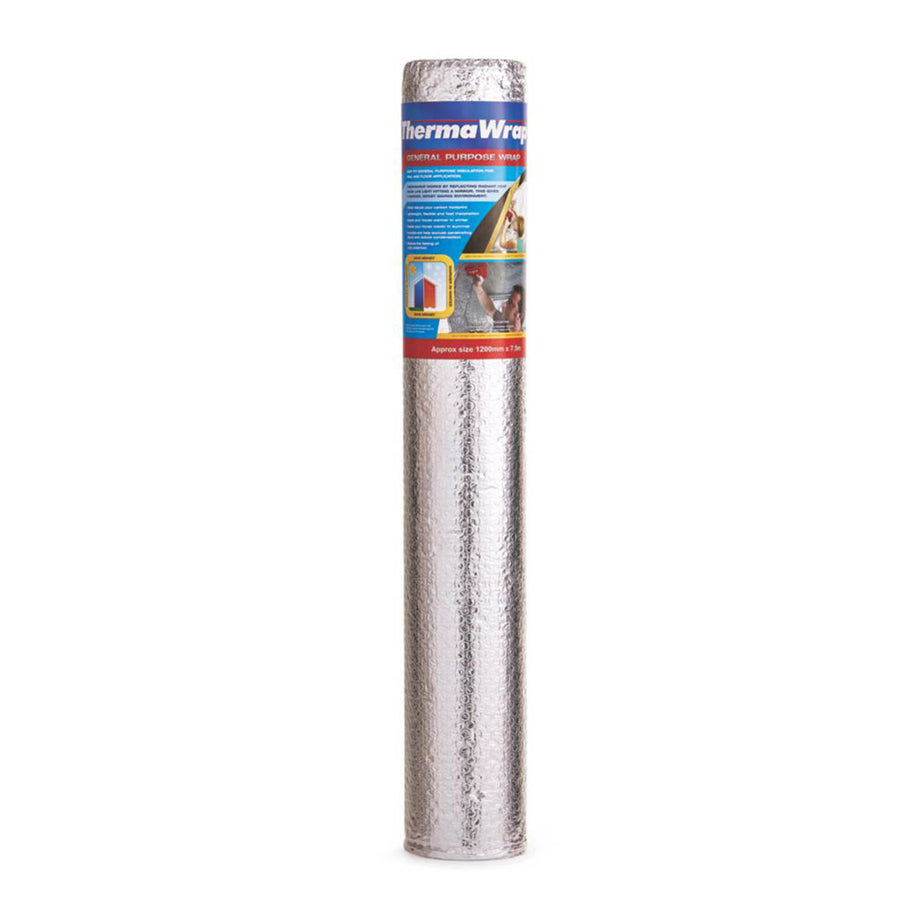 ThermaWrap Reflective Insulation Foil Aluminium Lightweight Flexible 7.5m x 1.2m - Image 1