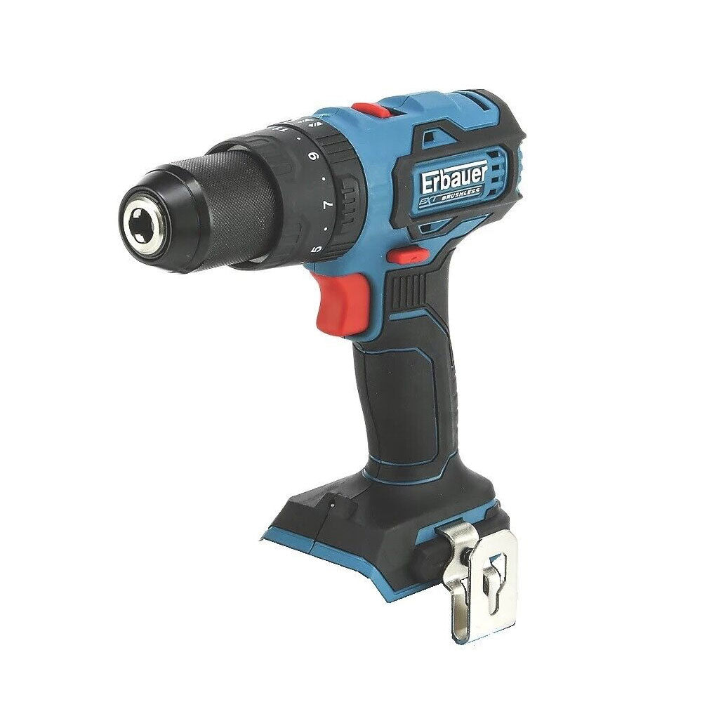Erbauer Combi Drill Cordless ECD18Li2 Li-Ion 2 Speed ABS 18V Body Only - Image 1