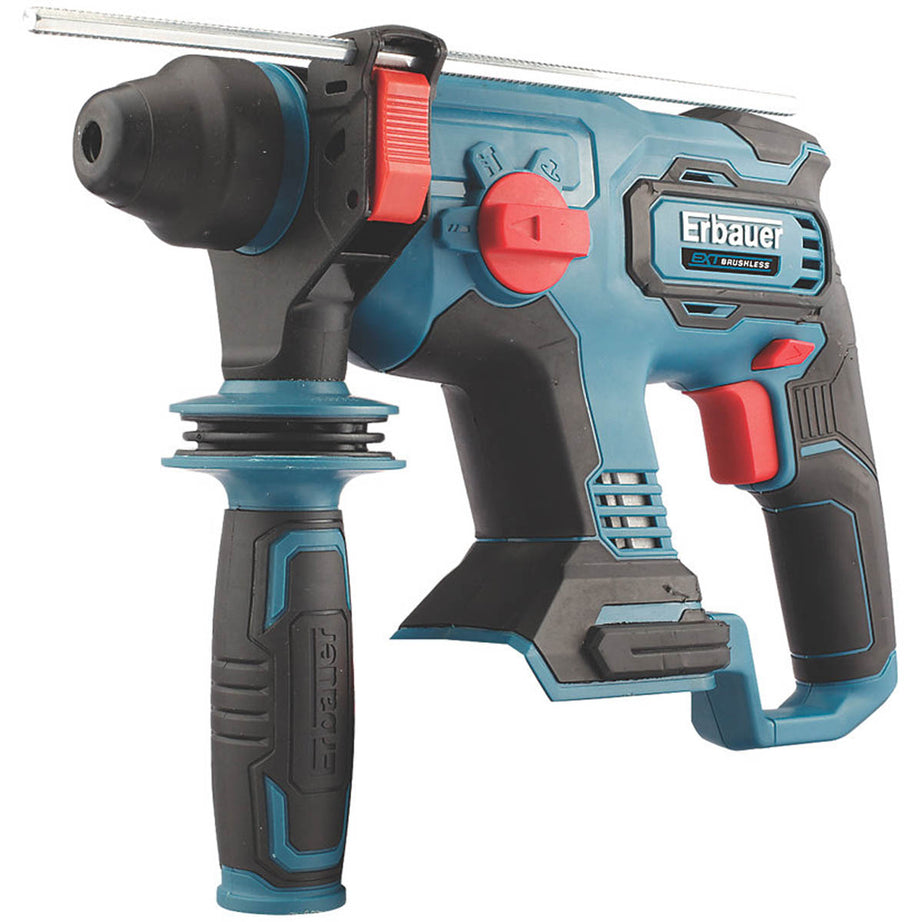Erbauer SDS Plus Drill Cordless 18V Li-Ion ERH18-Li Brushless Body Only - Image 1