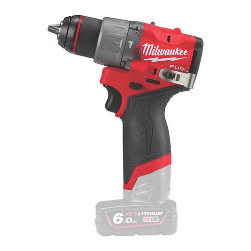 Milwaukee Percussion Drill M12FPD2-602X Cordless LED Light 12V Li-Ion Body Only - Image 1